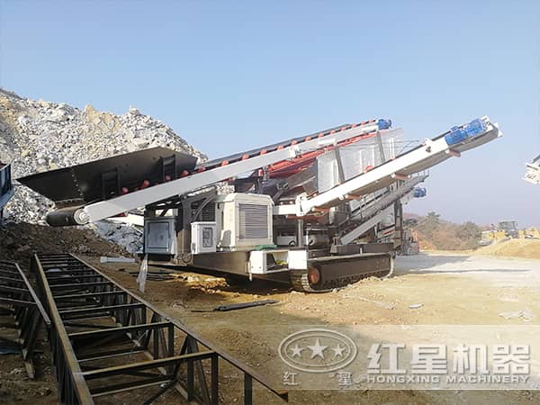 建筑垃圾處理現(xiàn)場(chǎng)