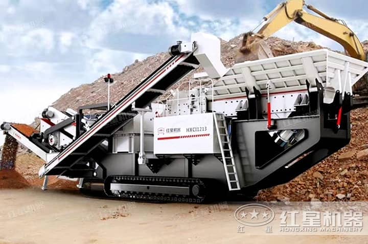 移動破碎機能分離建筑垃圾里的鋼筋嗎？多少錢一臺？